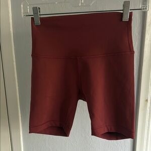 Women's Burgundy Shorts